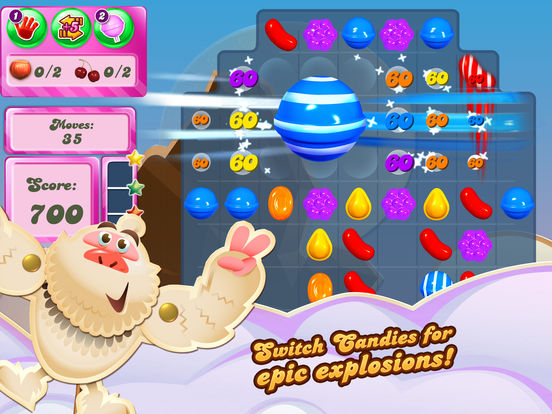 Screenshots of Candy Crush Saga for iPad