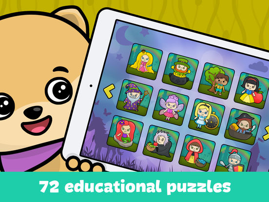 Baby jigsaw puzzles for kids - coloring games freescreeshot 3