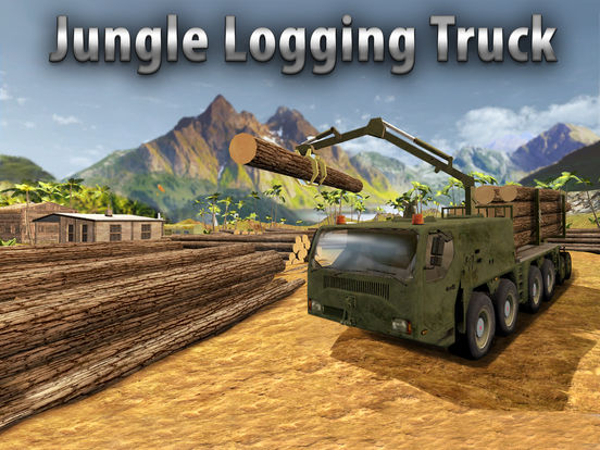 Jungle Logging Truck Simulator 3D на iPad