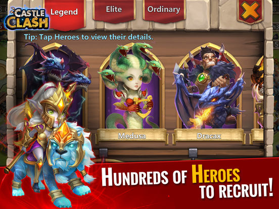 Screenshots of Castle Clash: Age of Legends for iPad