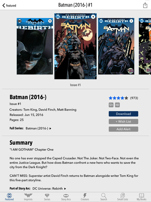 DC Comics screenshot