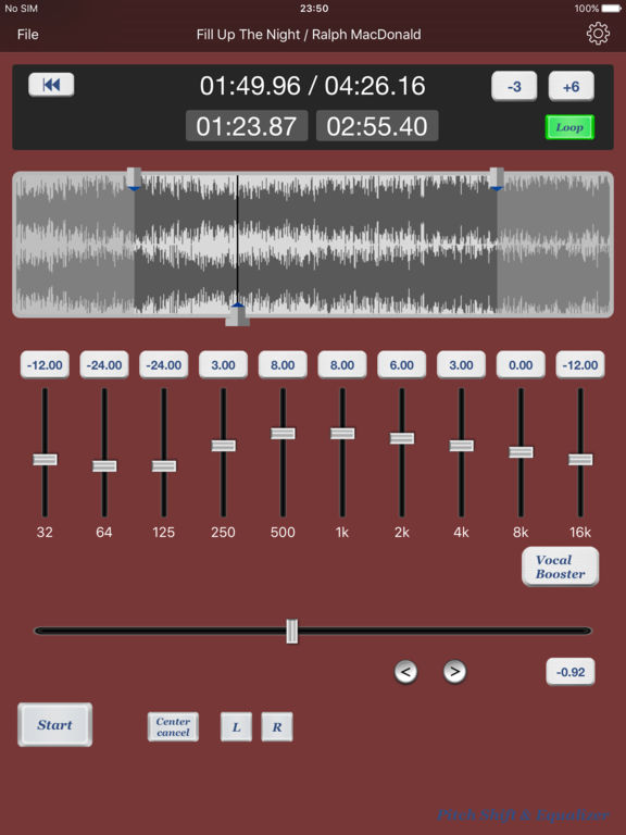 Pitch Shift / Equalizer AppRecs