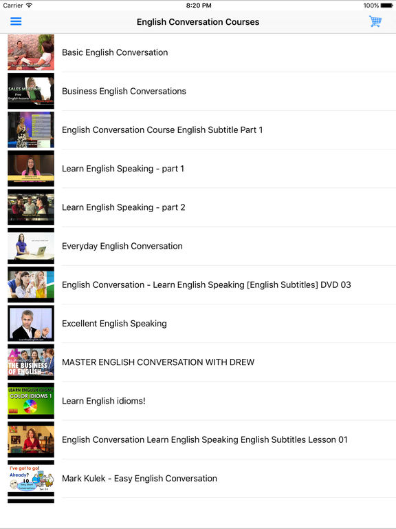 English Conversation Courses on the App Store