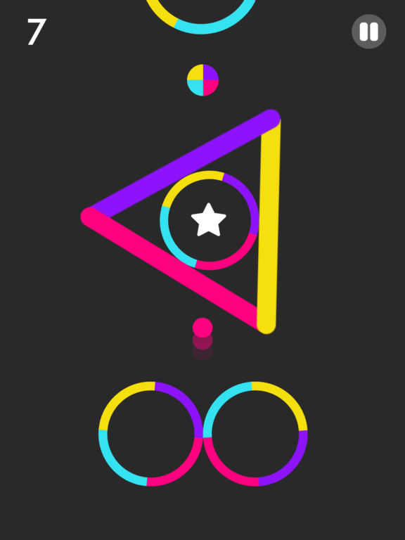 Screenshots of Color Switch for iPad