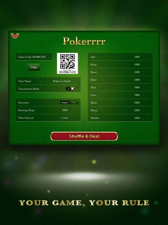 Poker app play with friends