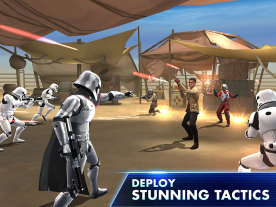Screenshots of Star Wars™: Galaxy of Heroes for iPad