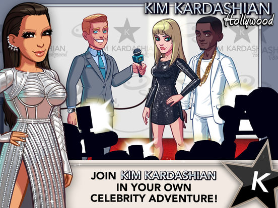 Screenshots of Kim Kardashian: Hollywood for iPad