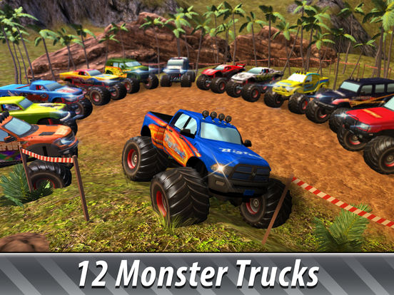 Скачать Monster Truck Offroad Rally 3D