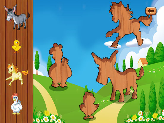 Farm baby games and animal puzzles for kids для iPad