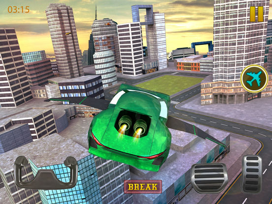Скачать Sports Flying Car Simulator 3d Games