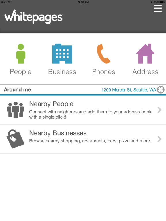 id white pages app