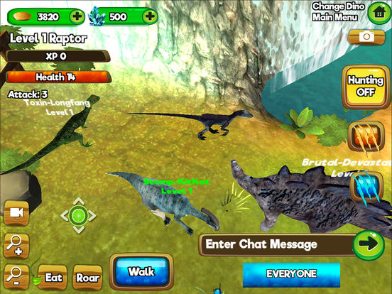 Dino Sim Online - Jurassic Fighting Simulator 3Dscreeshot 3