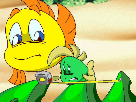 Игра Freddi Fish 5: The Creature of Coral Cove