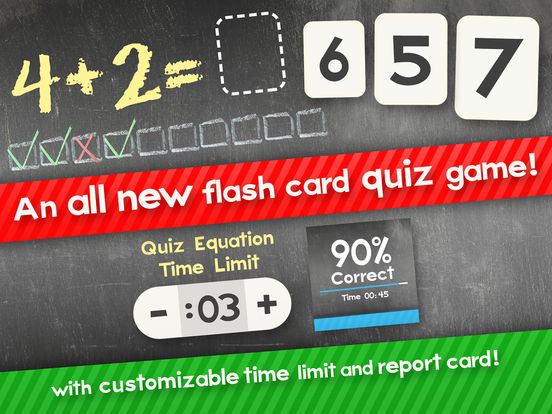 Addition Flash Cards Math Help Learning Games Freescreeshot 1