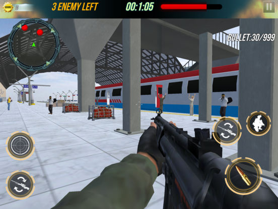 Train Hero Commando Shooter Pro для iPad