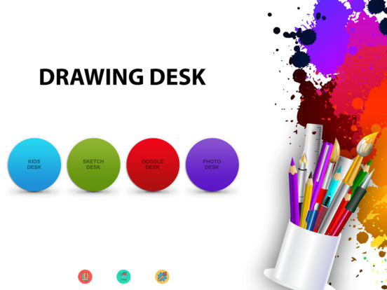 Screenshots of Drawing Desk - Draw, Paint, Doodle & Sketch board for iPad