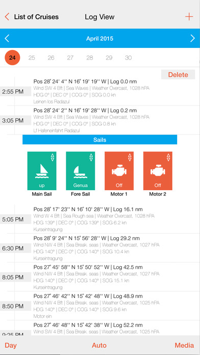 Sailbook Screenshot Sailbook Screenshot