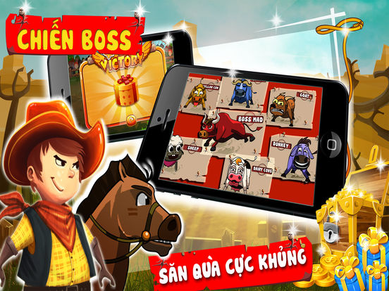 Screenshot #4 pour Cool Cowboy Quăng dây bắt bò