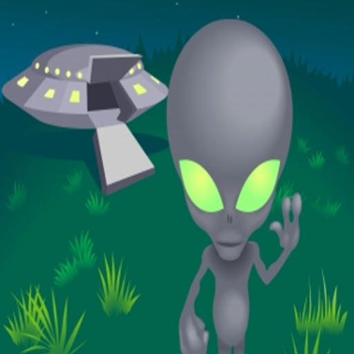 Alien Coming in Peace Slide Puzzle icon