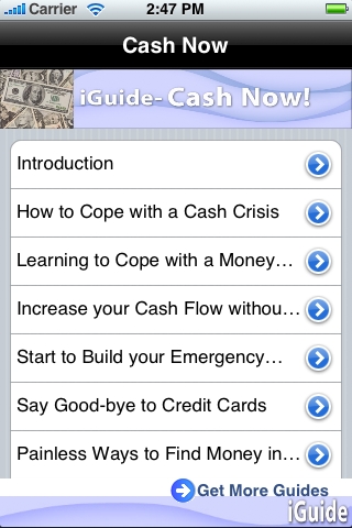 iGuides - Cash, Now! image #1