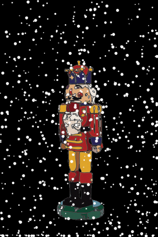 Christmas Nutcracker Snow Globe image #1