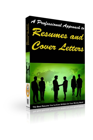 The Professional Approach to Resumes and Cover Letters image #1