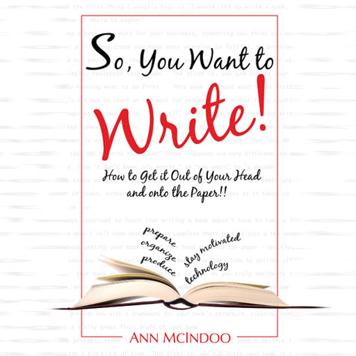 Audio Book: So, You Want To Write by Ann McIndoo