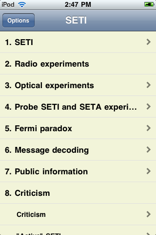 SETI image #1