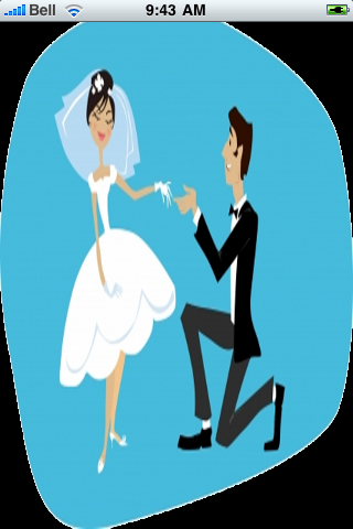 Popping the Question Snow Globe image #1