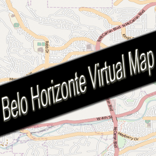 Belo Horizonte, Brazil Virtual Map