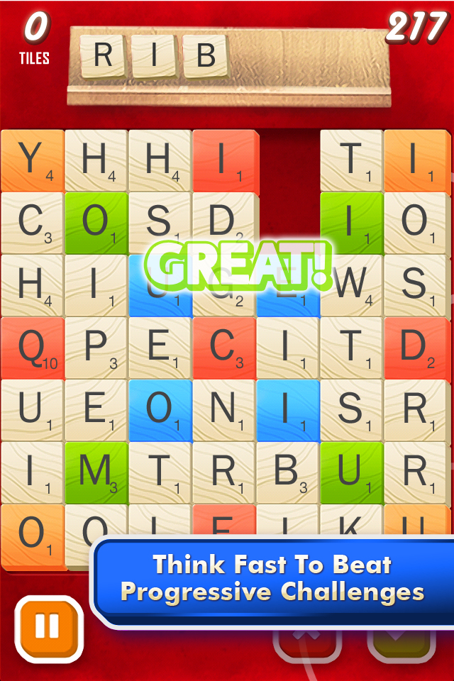 Scrabble blast games word entertainment puzzle free app for iphone
