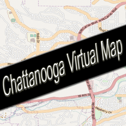 Chattanooga, Tennessee Virtual Map