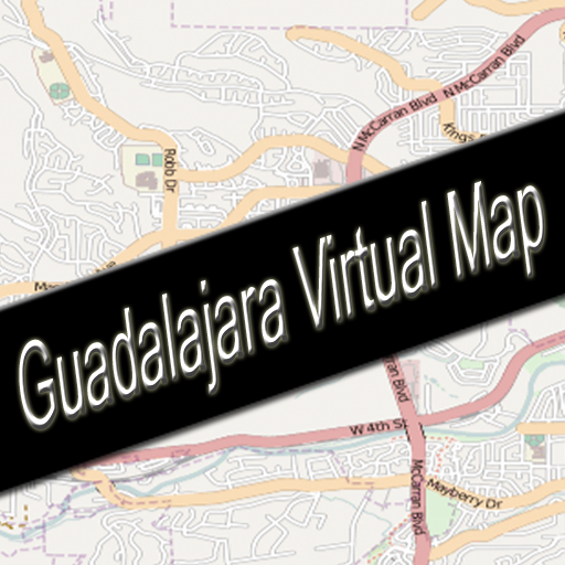 Guadalajara, Mexico Virtual Map