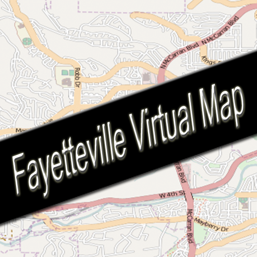 Fayetteville, Arkansas Virtual Map