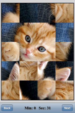 Kitty Puzzle screenshot 2