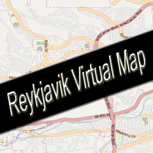 Reykjavik, Iceland Virtual Map