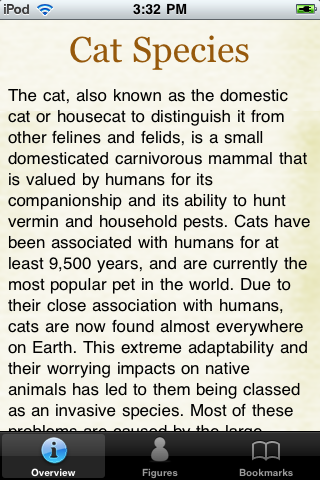 Cat Species Pocket Book image #1