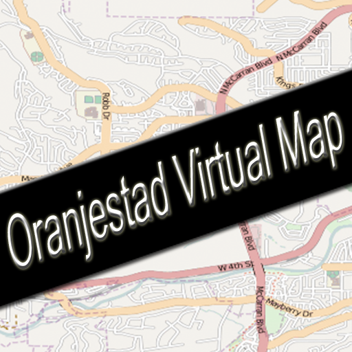 Oranjestad, Aruba Virtual Map