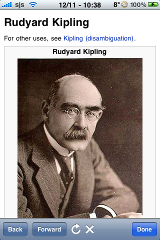 Rudyard Kipling Quotes image #1