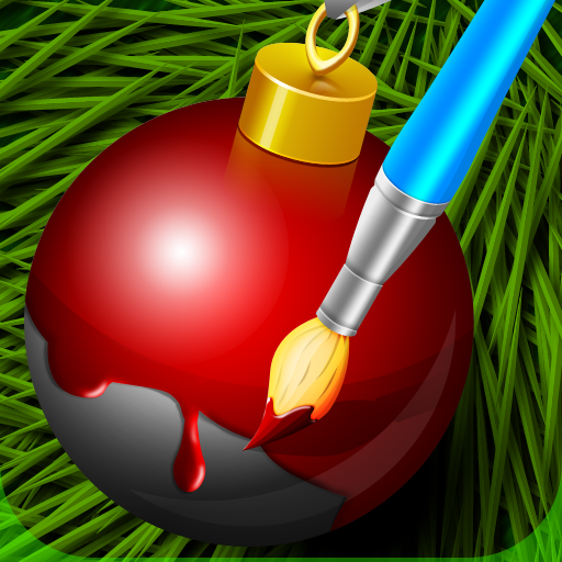 3D Coloring Book for Kids: Christmas icon