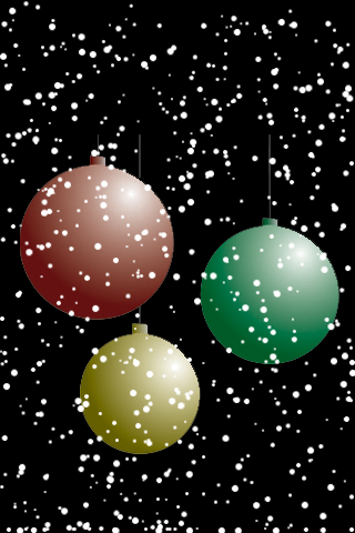 Christmas Bulbs Snow Globe image #1