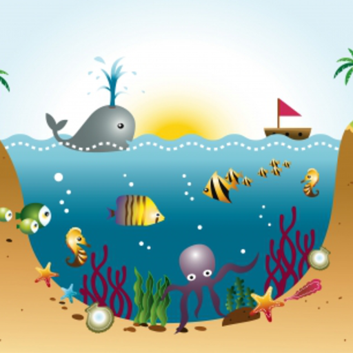 Ocean Creatures Slide Puzzle icon