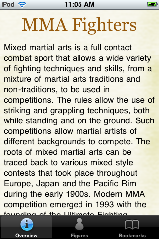 MMA Fighters Pocket Book image #1