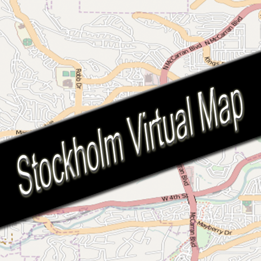 Stockholm, Sweden Virtual Map