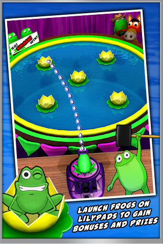 Frog Toss! Pro screenshot 2