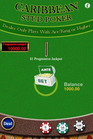 Caribbean Stud Poker screenshot 1