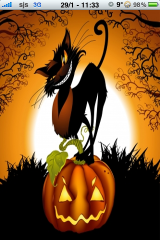 Scary Cat Slide Puzzle image #1