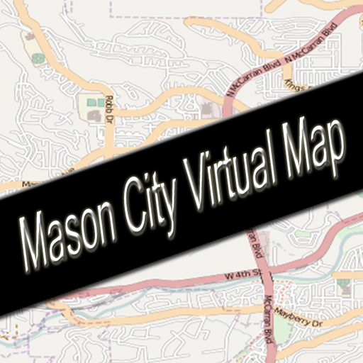 Mason City, Iowa Virtual Map