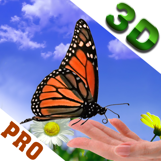 Finger Butterfly 3D PRO -Interactive butterfly garden