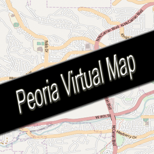 Peoria, Illinois Virtual Map